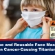  Obličejové masky obsahují toxický oxid titaničitý