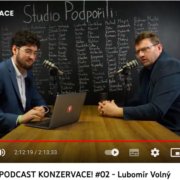 Lubomír Volný ve studiu Odchod.EU