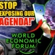 WEF nařizuje novinářům, aby „ztichli a přestali“ odhalovat tajnou globalistickou agendu